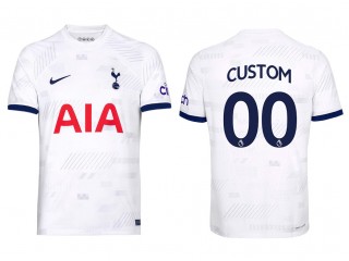 Tottenham Hotspur 2023/24 Home Soccer Custom Jersey