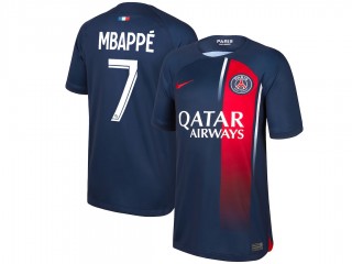 Paris Saint Germain #7 Kylian Mbappé Home 23/24 Soccer Jersey