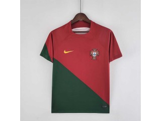 Portugal Blank 2022 Home Soccer Custom Jersey