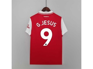 Arsenal 9 G.JESUS Red Home 2022/23 Soccer Jersey
