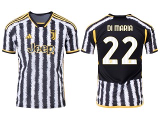 Juventus #22 DI MARIA Home 23/24 Soccer Jersey