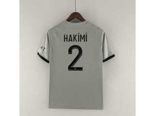 Paris Saint Germain #2 Achraf Hakimi Third Away 2022/23 Soccer Jersey