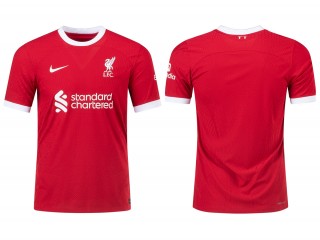 Liverpool Blank 2023-24 Home Soccer Jersey