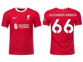 Liverpool #66 TRENT ALEXANDER-ARNOLD 23/24 Soccer Jersey