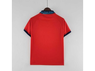England Blank 2022 Red Away Soccer Jersey