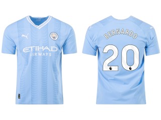 Manchester City #20 BERNARDO SILVA Home 23/24 Soccer Jersey