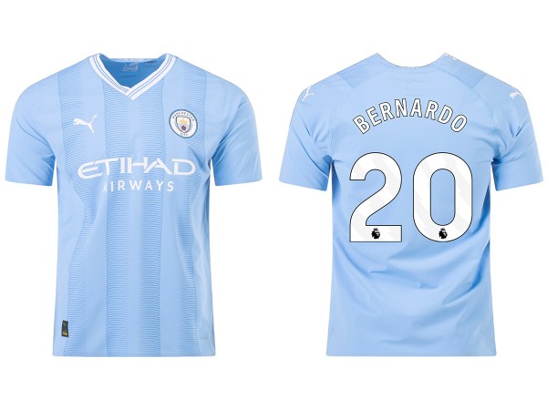Manchester City #20 BERNARDO SILVA Home 23/24 Soccer Jersey
